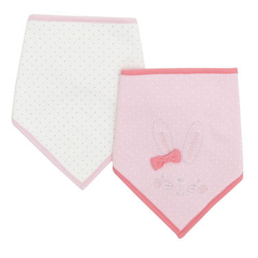 Bunny Dribble Bib